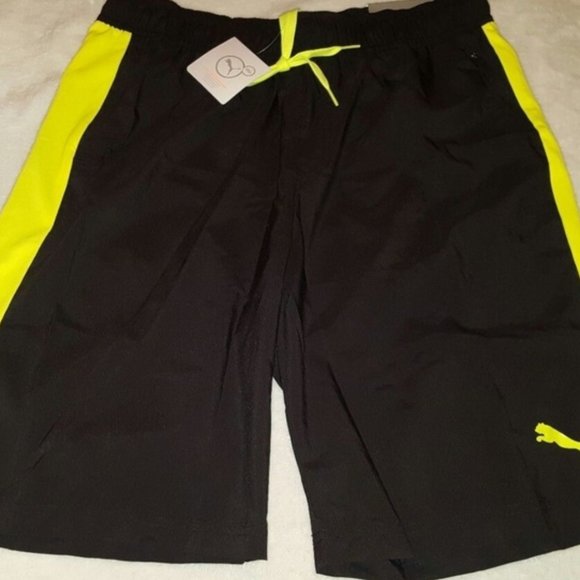 PUMA TECHSTRIPE STRETCH SHORTS 10 INCH - BNWT - Picture 2 of 8